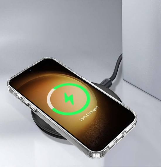 Case for Oppo Reno 12, Fusion Hybrid, transparent