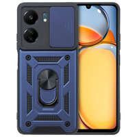Case for Xiaomi Redmi 13C / Poco C65, CamShield Slide, blue