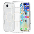 Case for iPhone Air, for MagSafe, glitter, transparent