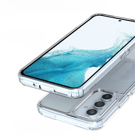 Case for Samsung Galaxy A54 5G, Fusion Hybrid, transparent