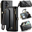 CASEME RFID Leather Wallet Case for Samsung Galaxy S26, black