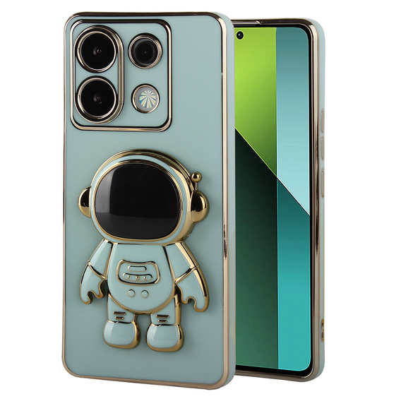 Case for Xiaomi Redmi Note 13 Pro 5G, Astronaut, green + 9H Tempered Glass