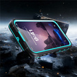 Case for iPhone 17, Waterproof IP68, SHELLBOX MagSafe, blue