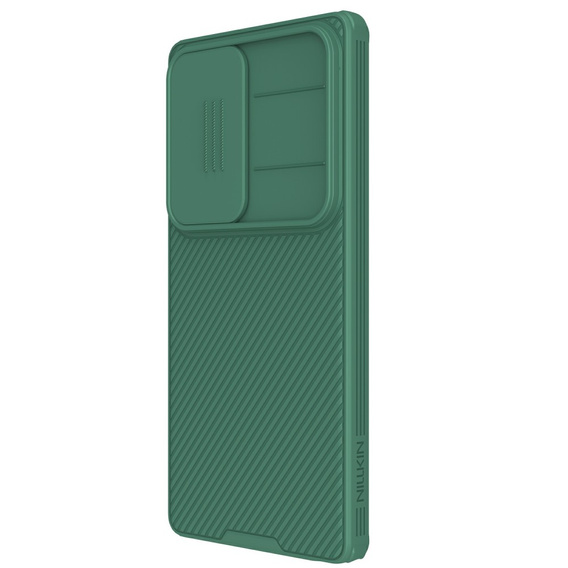 Case for Samsung Galaxy S25 Ultra, Armored Nillkin, CamShield Pro, green