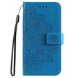 Flip case for Samsung Galaxy A33 5G, Mandala Flower, blue