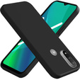 Case for Motorola Moto E40/E30/E20, Silicone Lite, black
