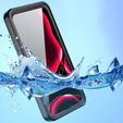 IP68 Waterproof Case for iPhone 13 Pro Max, Redpepper Pro, black