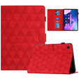 Case for Lenovo Tab M10 Plus 10.6 Gen 3 TB-125F TB-128F, Classic, with space for stylus, red