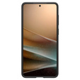 Spigen case for Samsung Galaxy S25 Edge, Liquid Air, black + 9H Tempered Glass