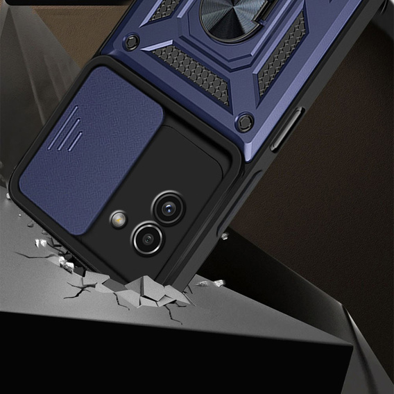 Case for Samsung Galaxy A03, CamShield Slide, blue