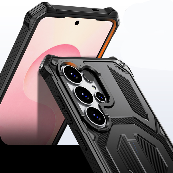 MagSafe-compatible protective case with stand for Samsung Galaxy S26 Ultra