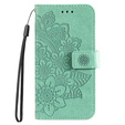 Flip case for Xiaomi Redmi Note 12 4G, Mandala Flower, green