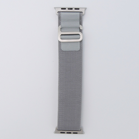 Nylon Strap for Apple Watch 1/2/3/4/5/6/7/8/SE/ULTRA 42/44/45/49mm, Grey