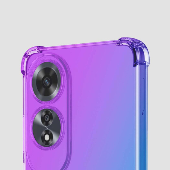 Case for Oppo A60, Gradient Dropproof, Purple / blue