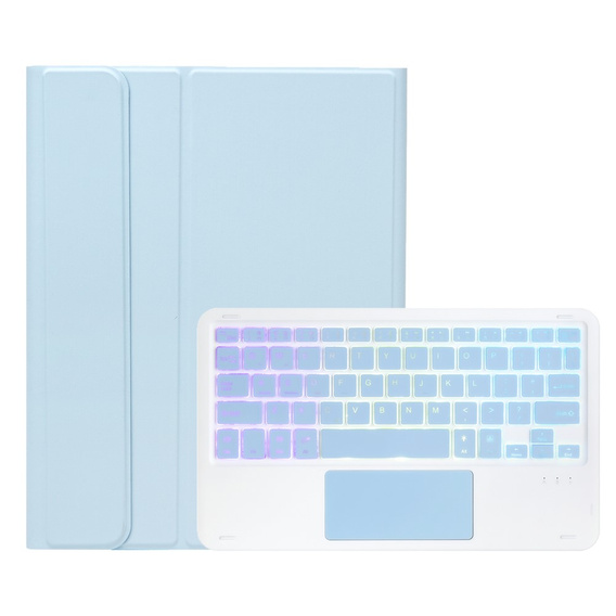 Case with illuminated Bluetooth keyboard and touchpad for Samsung Galaxy Tab S11