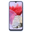 Case for Samsung Galaxy M34 5G, Silicone Lite, blue