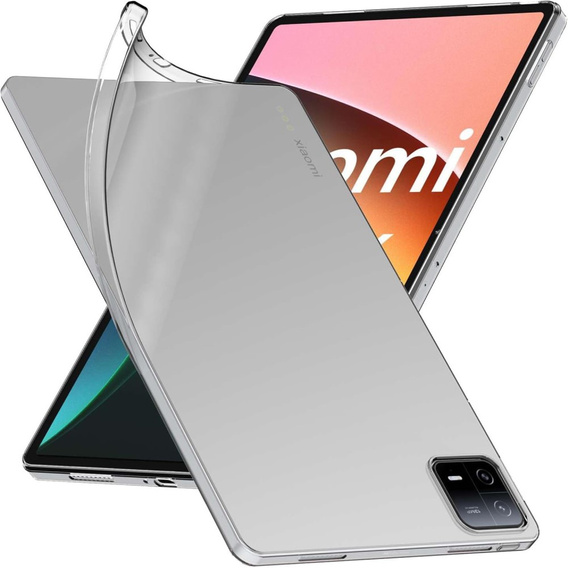 Case for Xiaomi Pad 6 / 6 Pro, Silicone, transparent
