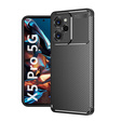 Case for Xiaomi Poco X5 Pro 5G, Carbon Gel, black