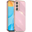 Case for Samsung Galaxy M55 5G, Glamour CamShield, purple