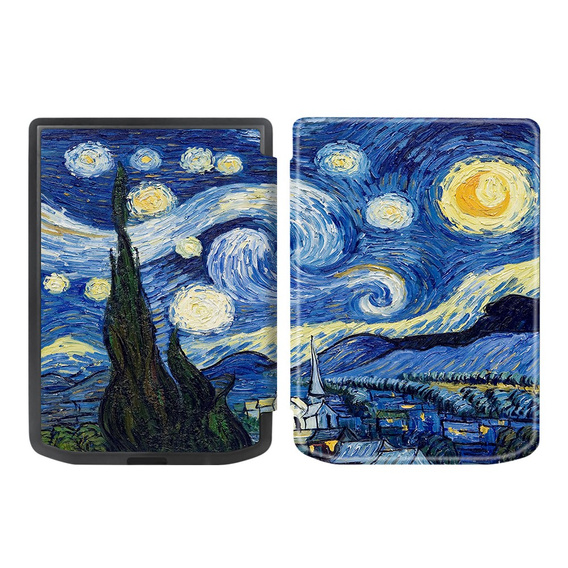 Case for PocketBook Verse / Verse Pro, Smartcase, oil painting