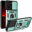 Case for Xiaomi 13T / 13T Pro, CamShield Slide, green
