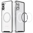 Camera Protection Case for Samsung Galaxy S21 FE 5G, CamShield MagSafe, transparent / silver