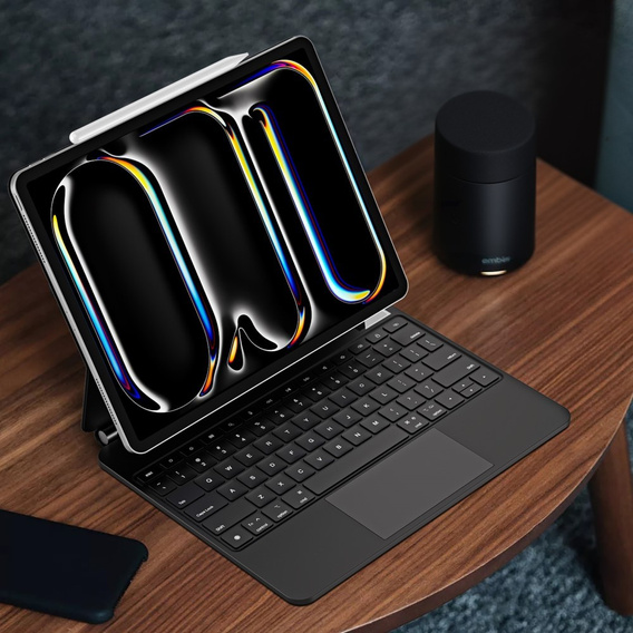 Keyboard case for Apple iPad Pro 13" 7th gen 2024, Dux Ducis MK Series, black