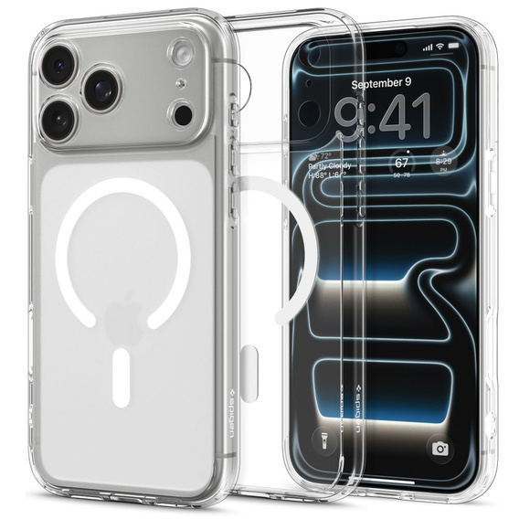 Spigen Ultra Hybrid Mag case with MagSafe for iPhone 17 Pro