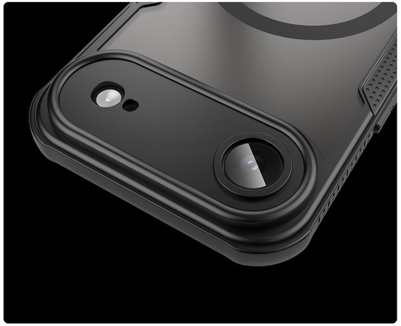 Armoured case for iPhone Air, for MagSafe, matt black