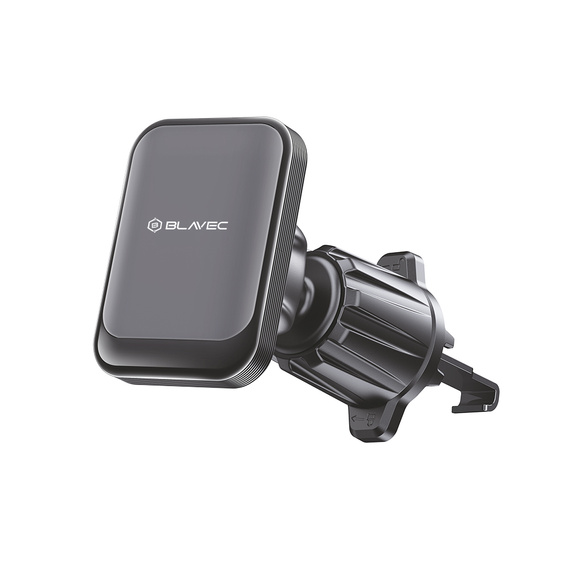 Magnetic car holder for the windscreen grille, for smartphones