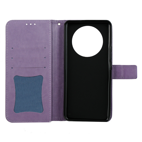 Flip case for Realme 11 Pro 5G / Pro+ 5G, Mandala Flower, purple