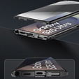 Magnetic Dual Glass MagSafe case for Samsung Galaxy S25 Ultra, black