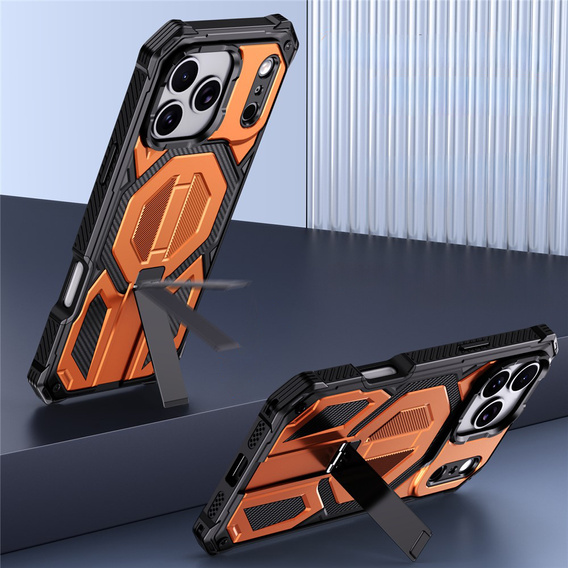 MagSafe-compatible protective case with stand for iPhone 17 Pro