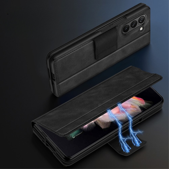 Flip case for Samsung Galaxy Z Fold5 5G, Wallet, black