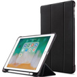 Case for iPad 9.7 2018 / 2017/ Air / Air 2, Smartcase with stylus space, black