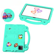 Children's case for T Tablet 5G, Cute Patterns, with stand, green