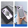 Dux Ducis case for iPhone 17 Pro, Skin X Pro, with flap, for MagSafe, purple