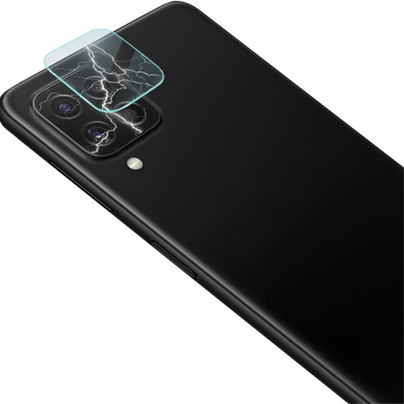 Tempered Camera Glass for Samsung Galaxy A22 4G, blue