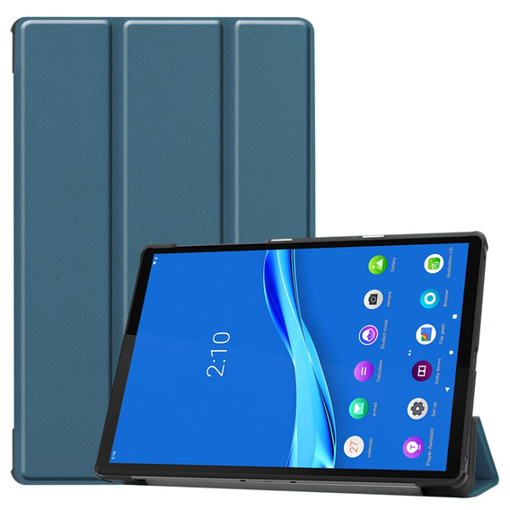 Case for Lenovo Tab M10 Plus TB-X606F, Smartcase, green