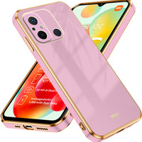 Case for Xiaomi Redmi 12C, Glamour CamShield, purple