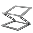Aluminum laptop stand, ERBORD ProDesk Stand, gray