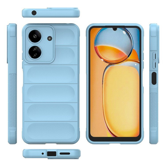 Case for Xiaomi Redmi 13C / Poco C65, Gaming Shockproof, blue
