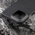 Case for iPhone 14, Aramid Fiber Cover, black