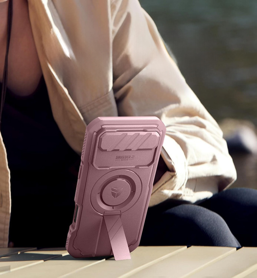 Dexnor armoured case with stand and camera shutter, for MagSafe for iPhone Air