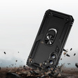 Armor Case for Samsung Galaxy A55 5G, Nox Case Ring, black