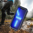Waterproof case for iPhone 13 Pro, Redpepper, for MagSafe, black
