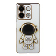 Case for Xiaomi Redmi Note 13 5G, Astronaut, white + 9H Tempered Glass