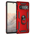 Armor Case for Google Pixel 6 Pro, Nox Case Ring, red