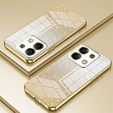 Case for Xiaomi Redmi Note 13 5G, Glitter Case CamShield, gold