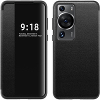 Flap case for Huawei P60 Pro, Side View, black